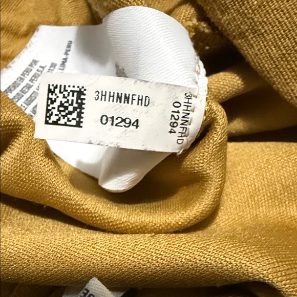 🌻 American Eagle Linen Blend Paperbag Waist Pants – Mustard Yellow (XS) - Picture 6 of 11